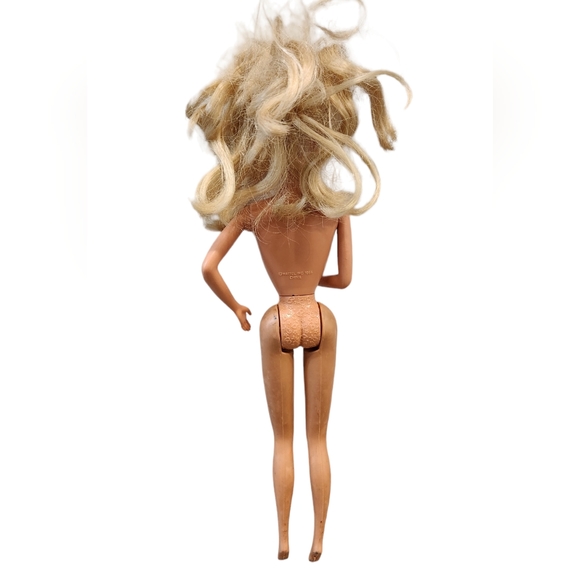 Vintage Mattel Barbie Head Mold 1979 Body Mold 1966 Doll China - Picture 2 of 4